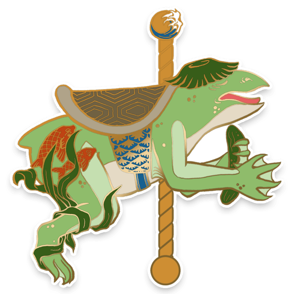 Kappa, Yōkai-rousel Sticker