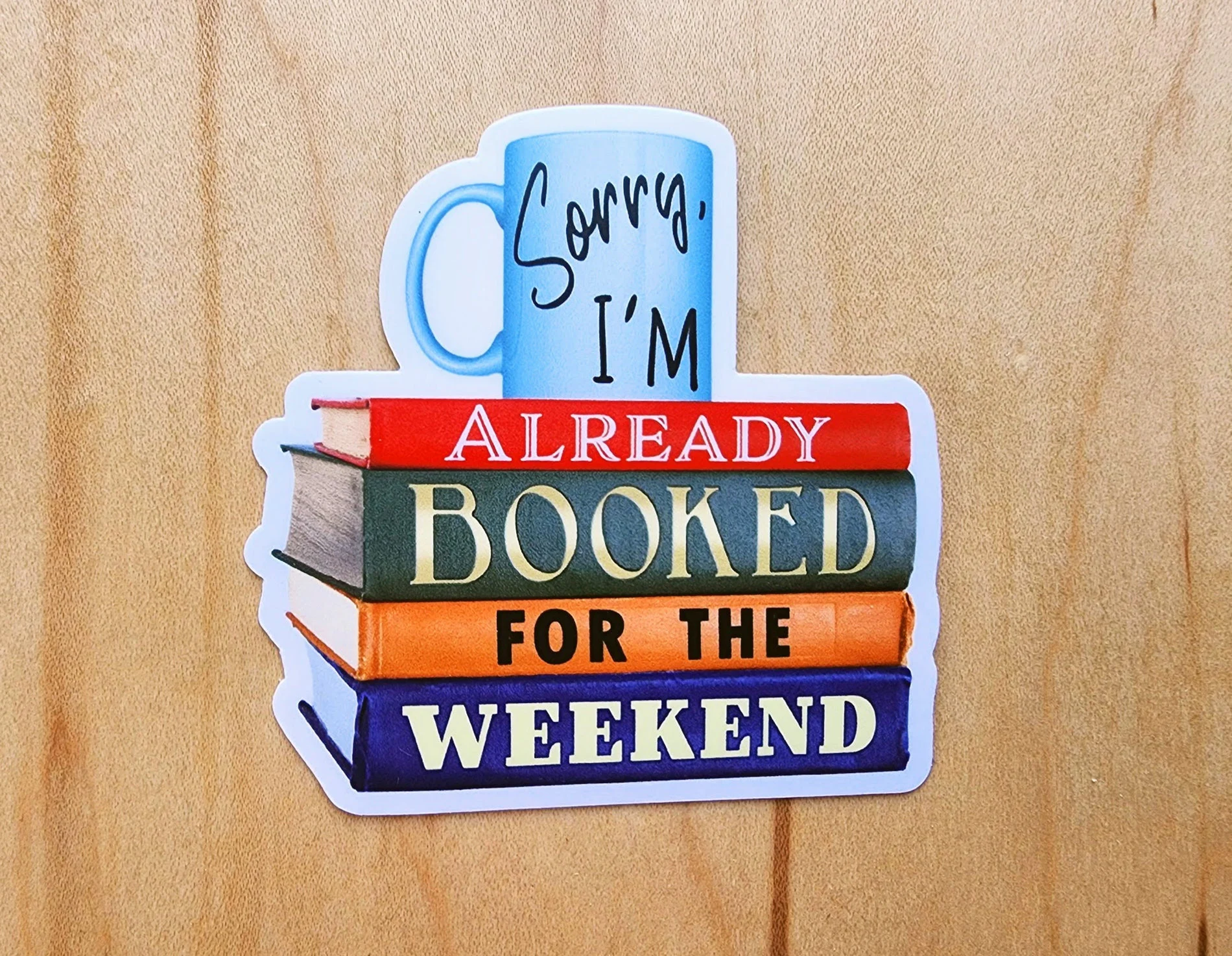 I'm Booked sticker